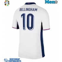 England Jude Bellingham #10 Replica Home Shirt Euro 2024 Short Sleeve